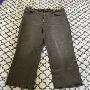 Levi’s ribcage straight ankle jeans